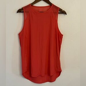 Lululemon Pink Tank Cutout Back